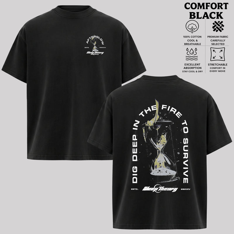 Vintage Sleep Theory Afterglow Hourglass T-shirt & Hoodie