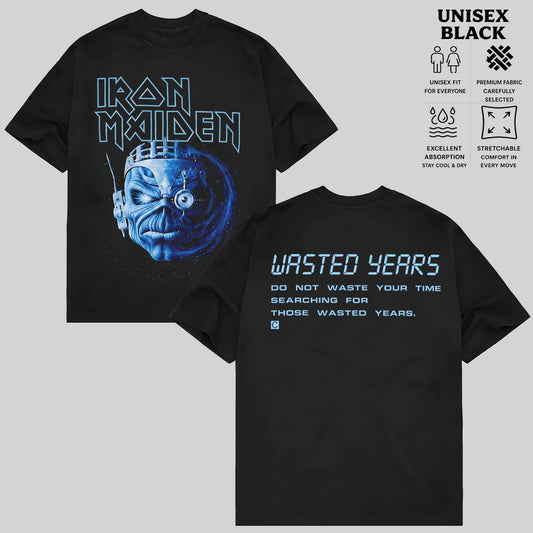 Iron Maiden T-Shirt, Vintage Heavy Metal Band Shirt, Retro Rock Music Graphic Tee