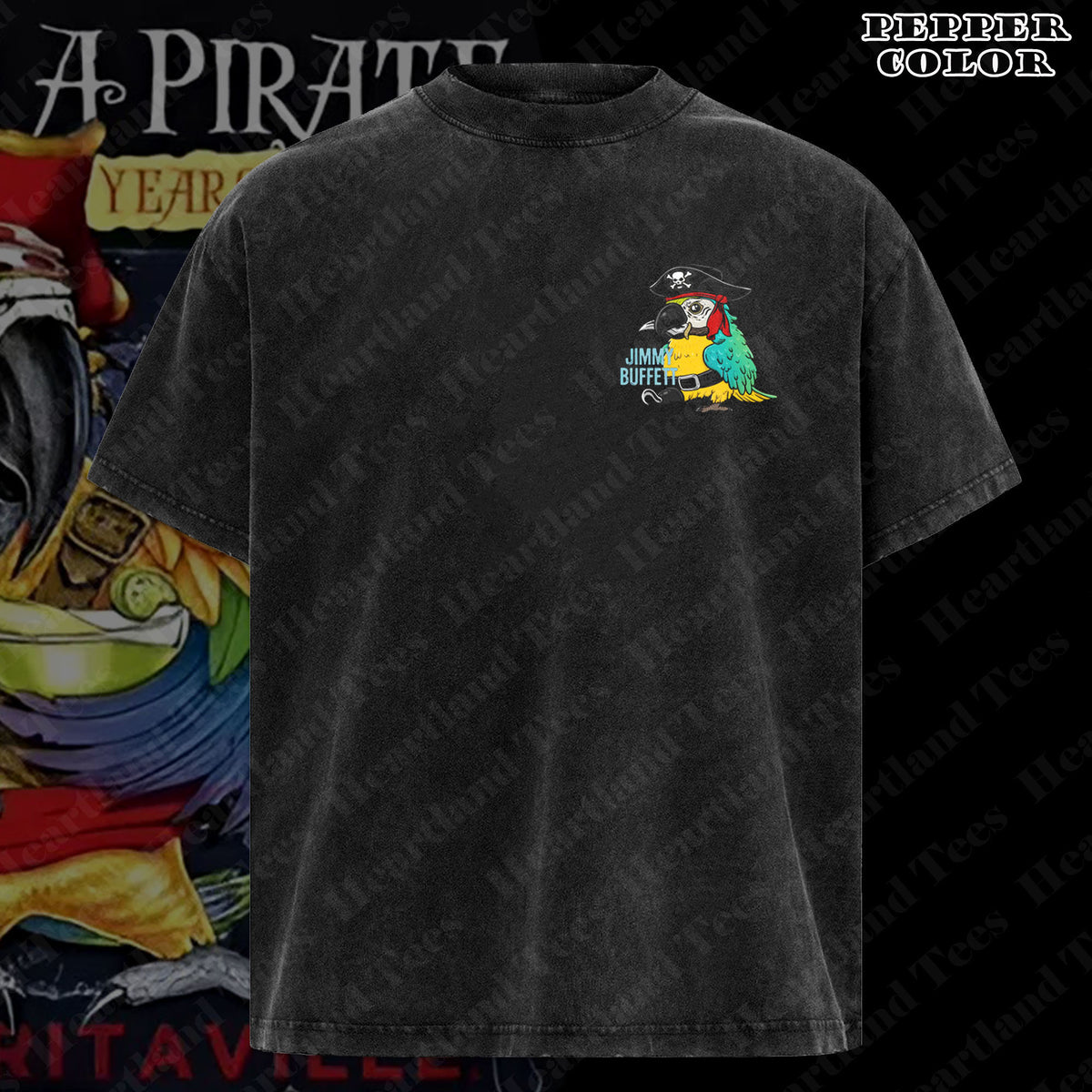 Vintage Yes I'm a Pirate Jimmy Buffett Shirt
