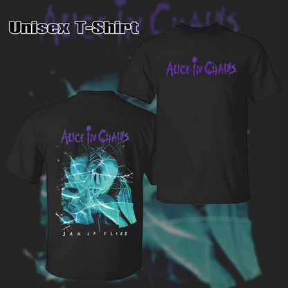 Retro Band Merchandise Official Alice In Chains Facelift T-Shirt  & Hoodie