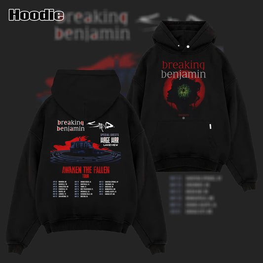 Vintage Breaking Benjamin Awaken The Fallen Tour T-Shirt & Hoodie
