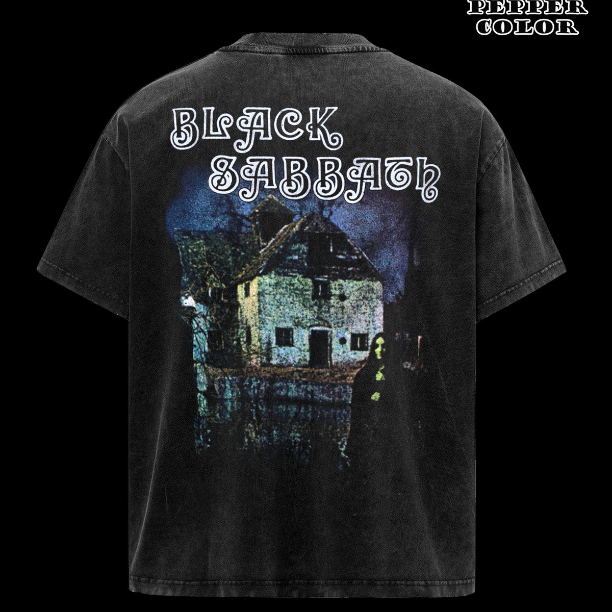 Vintage Black Sabbath Debut Album Black T-Shirt