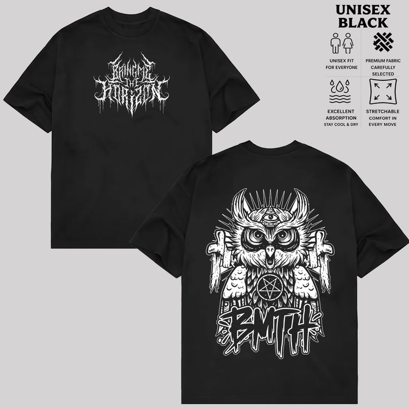 Bring Me The Horizon Owl Invert T-Shirt & Hoodie