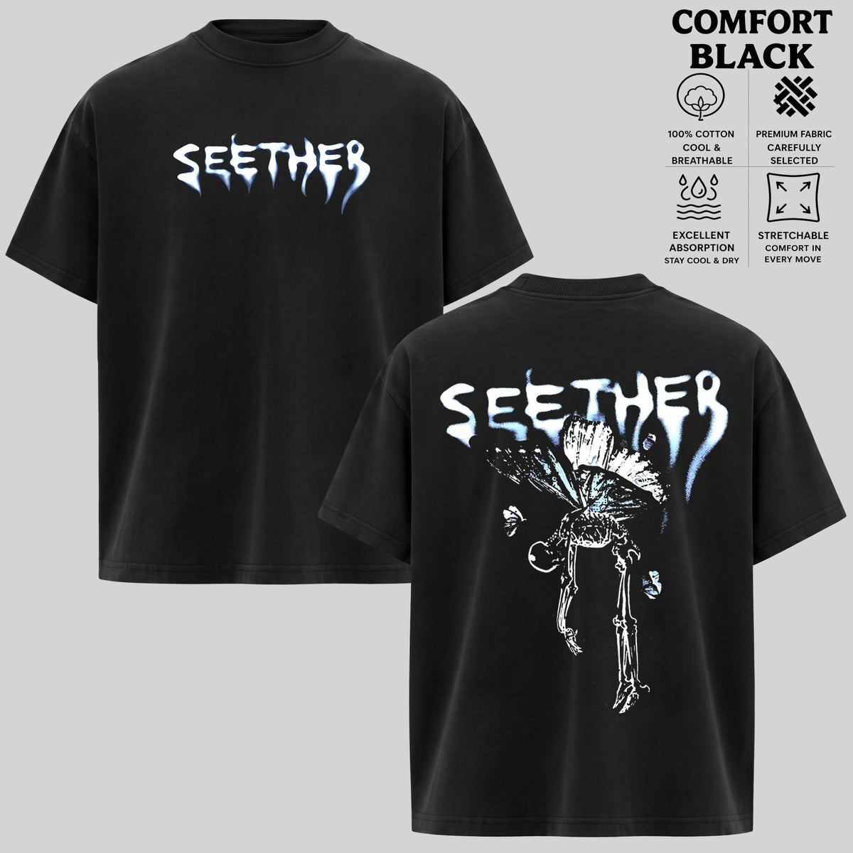 Seether Graphic T-Shirt & Hoodie