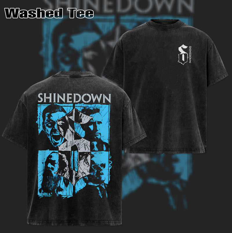 Vintage Shinedown Band Quadrant poster T-Shirt & Hoodie