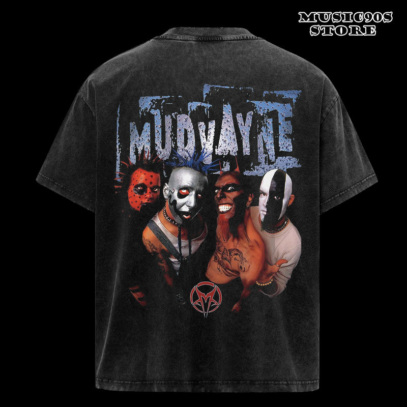 Retro Mudvayne Band Album Music Tee Cotton Shirt For Men Women S To 5XL
