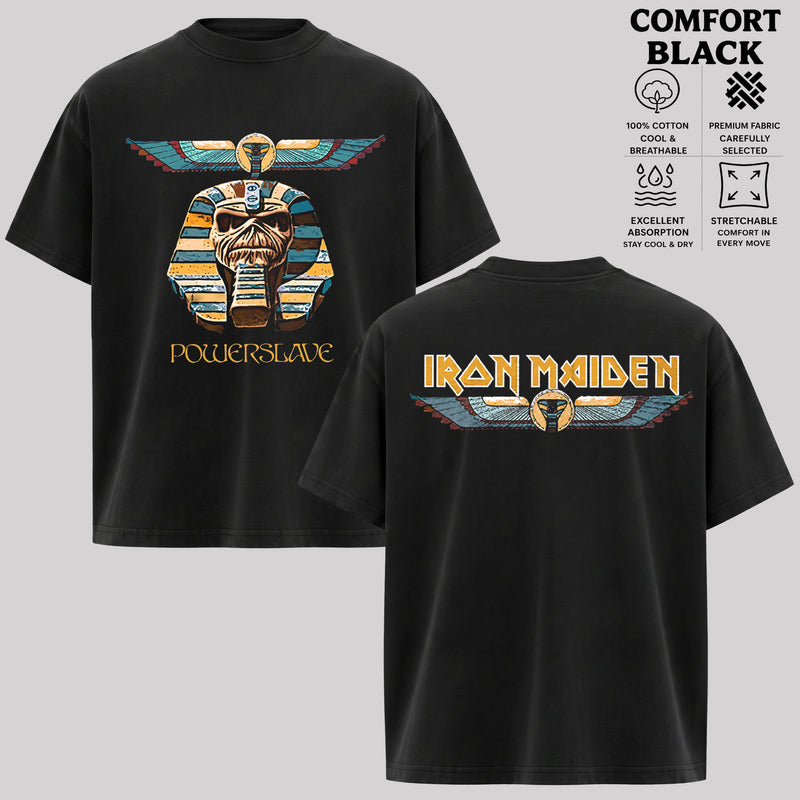 Iron Maiden T-Shirt, Vintage Heavy Metal Band Shirt, Retro Rock Music Graphic Tee