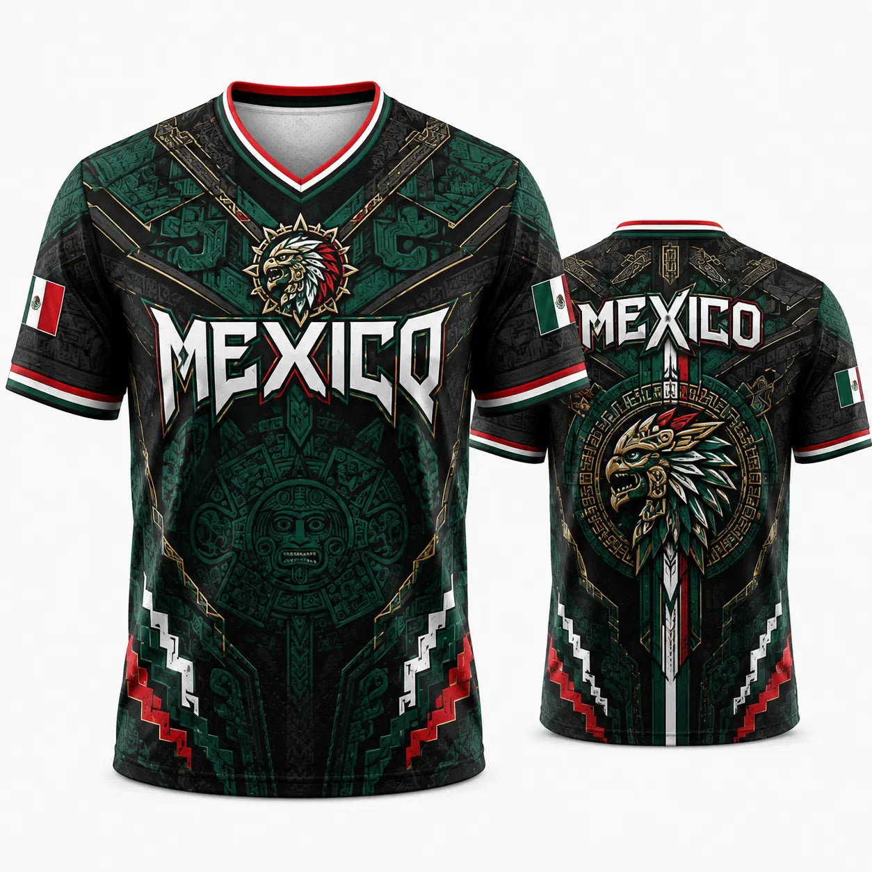 2026 New Mexico Eagle Warrior V-Neck Sports Jersey