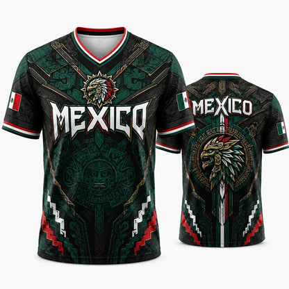2026 New Mexico Eagle Warrior V-Neck Sports Jersey