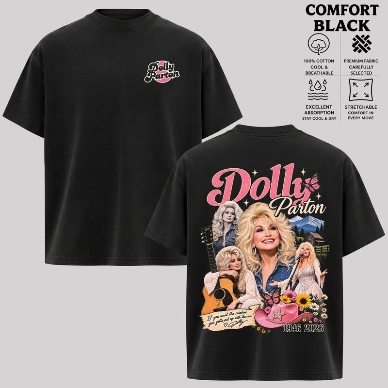 Vintage Dolly Parton Graphic T-Shirt