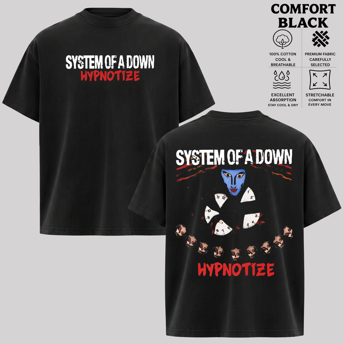 Vintage System Of A Down Hypnotize T-Shirt & Hoodie