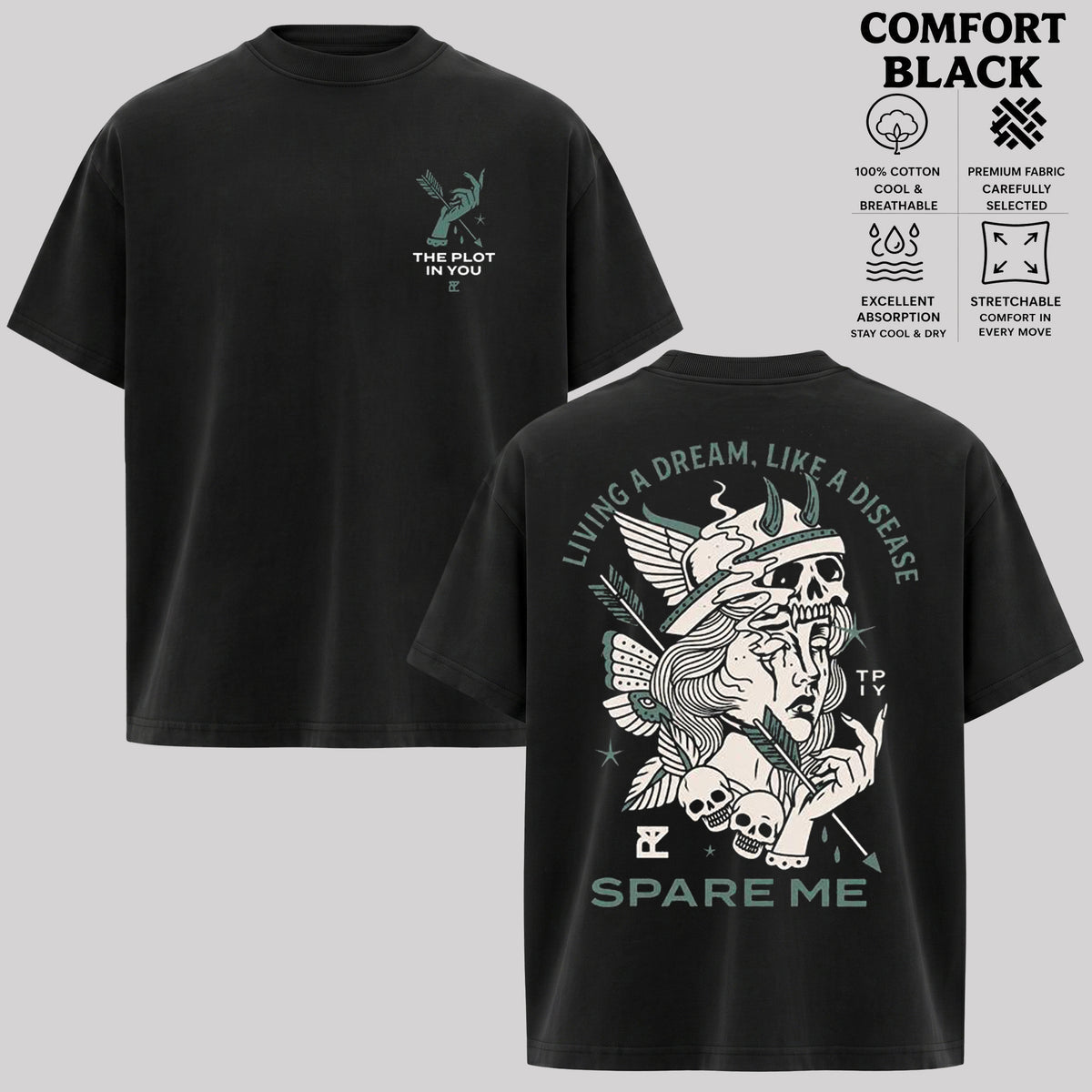 The Plot in You Band Shirt, Alternative Rock Tee
