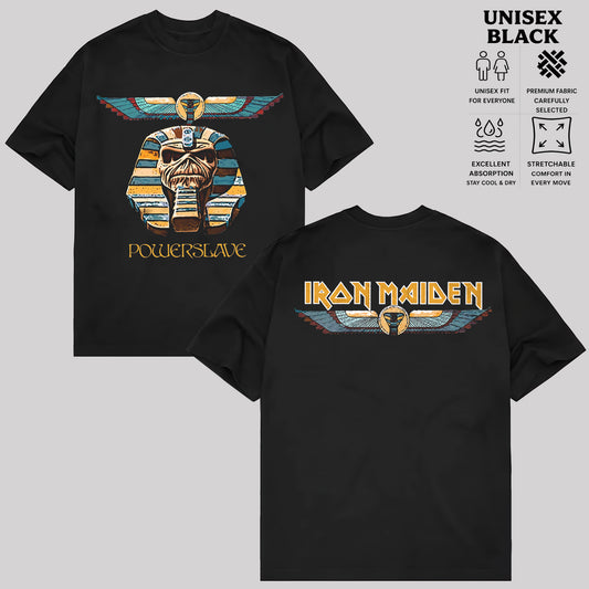 Iron Maiden T-Shirt, Vintage Heavy Metal Band Shirt, Retro Rock Music Graphic Tee