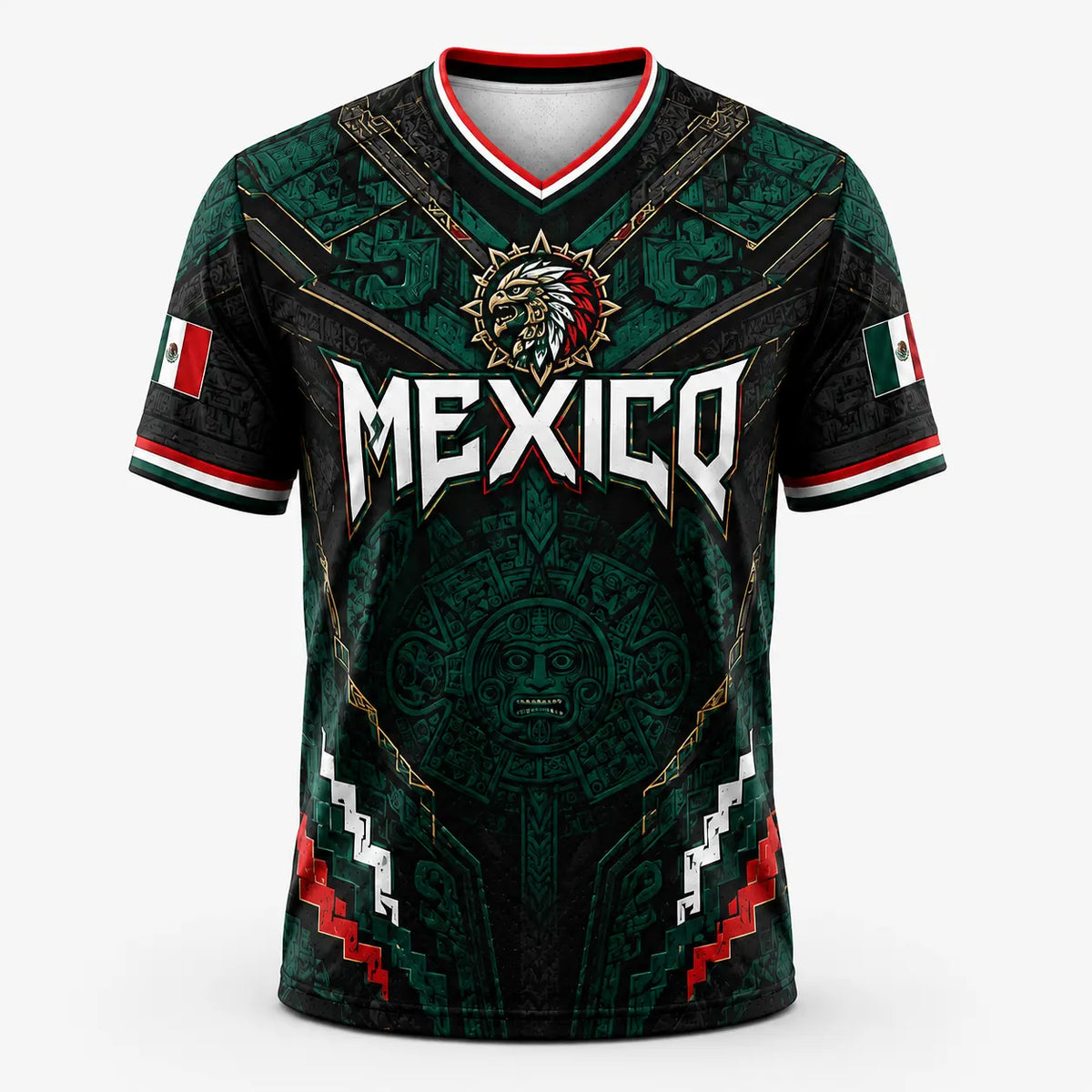 2026 New Mexico Eagle Warrior V-Neck Sports Jersey