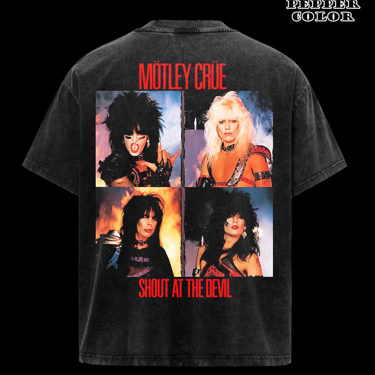 Vintage Officially Licensed Motley crue shout at the devil t shirt