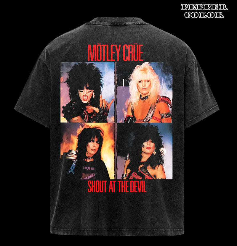 Vintage Officially Licensed Motley crue shout at the devil t shirt