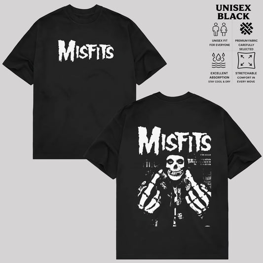 Vintage Misfits Band Shirt & Hoodie, Punk Rock Graphic Tee