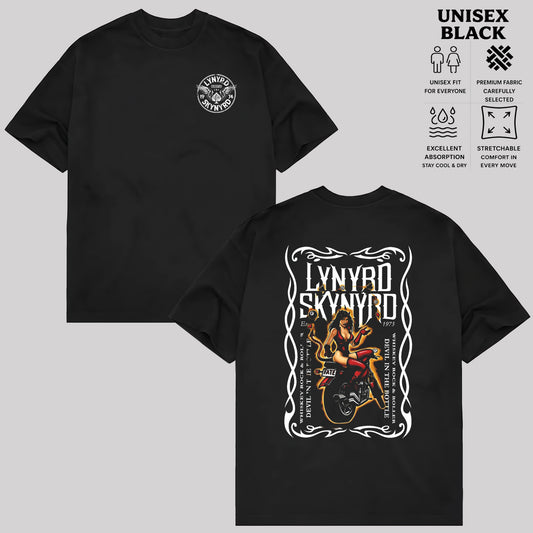 Lynyrd Skynyrd whiskey rock roller devil in the bottle shirt & hoodie