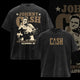 Vintage Johnny Cash - Mens Outlaw Finger T-Shirt