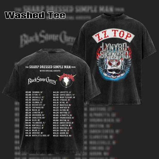 Vintage Lynyrd Skynyrd ZZ Top Tour T-shirt , Lynyrd Skynyrd T-Shirt & Hoodie.