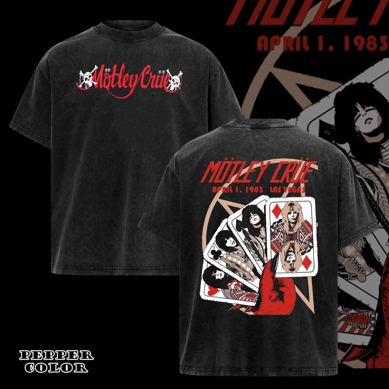 Vintage Motley Crue Band Tour Shirt from the 80s