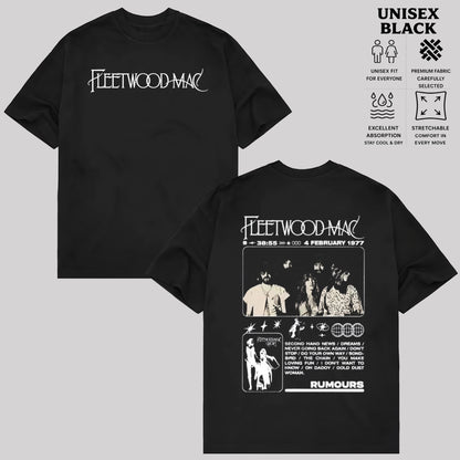 Fleetwood Mac Shirt, Vintage Rock Music T-Shirt & Hoodie, Retro Graphic Tee