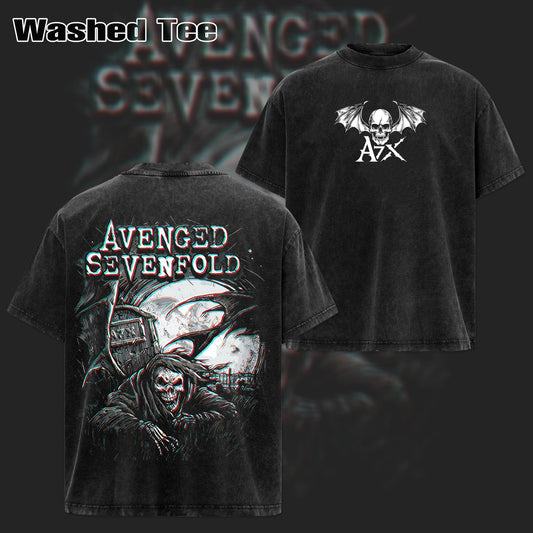 Avenged Sevenfold The Nightmare Is Red Tour  T-shirt & Hoodie