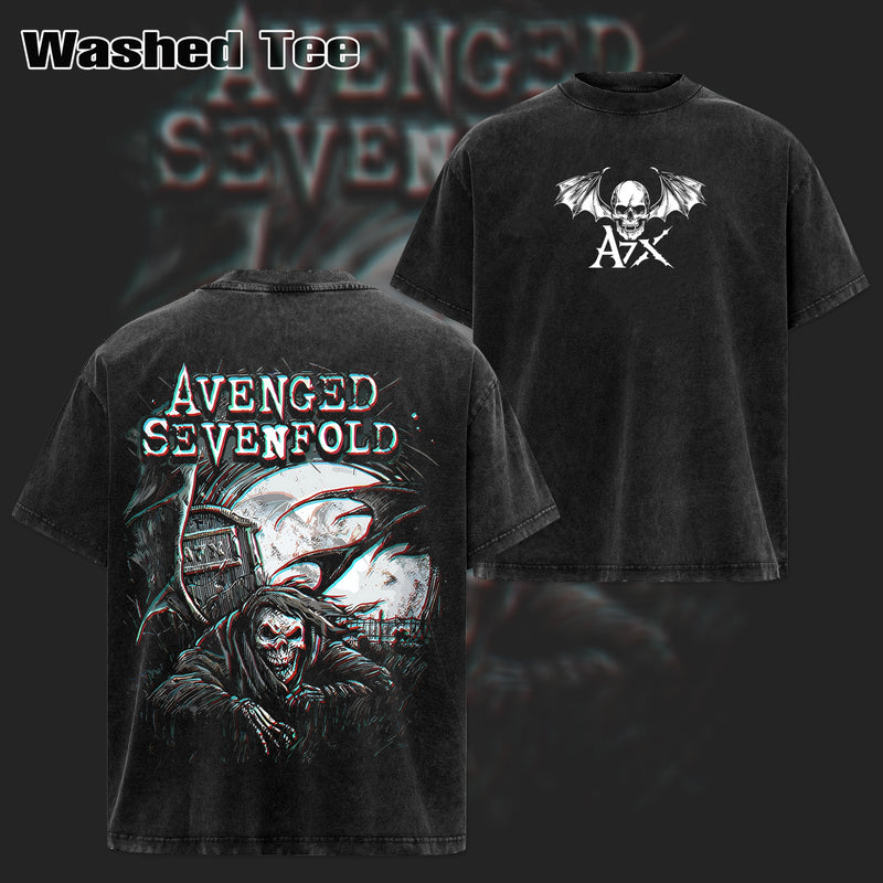 Avenged Sevenfold The Nightmare Is Red Tour  T-shirt & Hoodie
