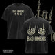Retro 90s Classic Rock Music Skeleton Hands Bad Omens T-Shirt