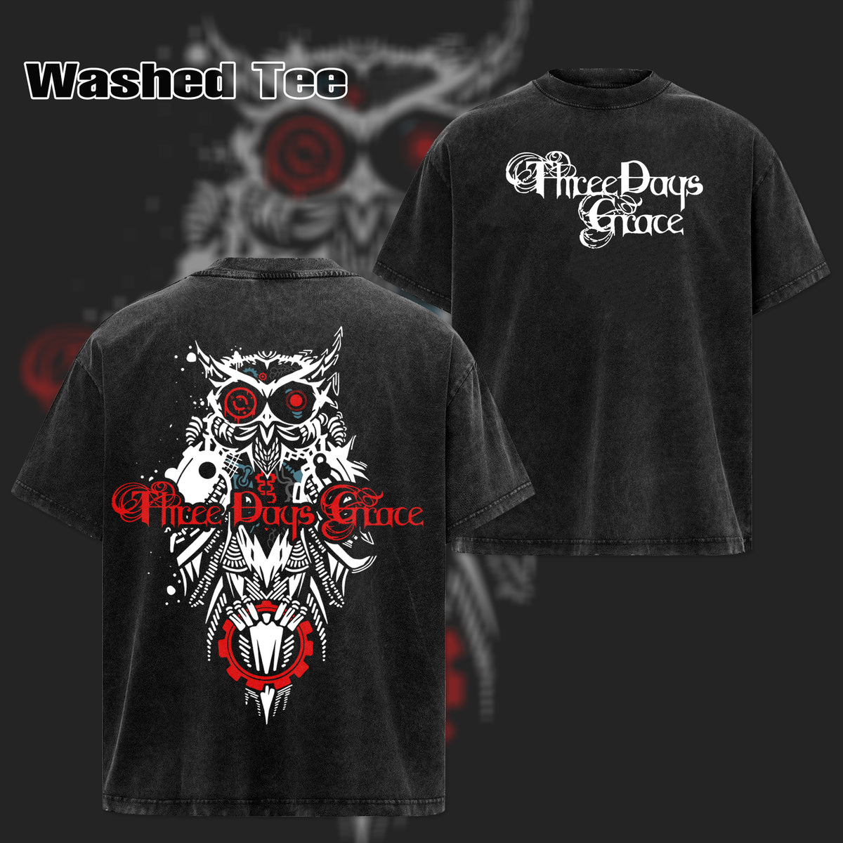 Three Days Grace Owl Men's Quick-Drying Sports Tshirt & hoodie