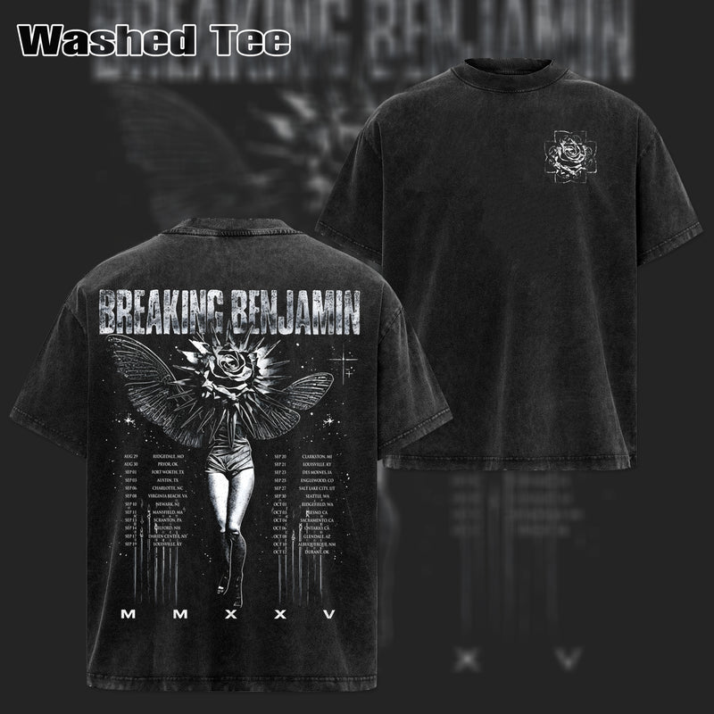 Vintage Breaking Benjamin Rock Band T-shirt & Hoodie