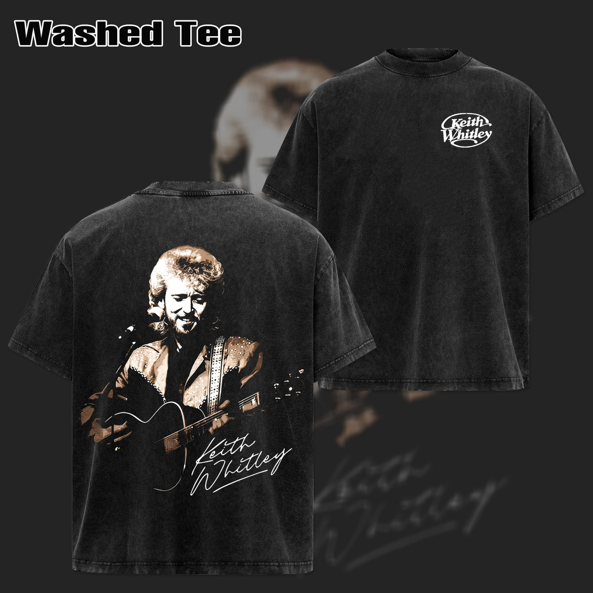 Vintage 80s Country Vibes with Keith Whitley Tee