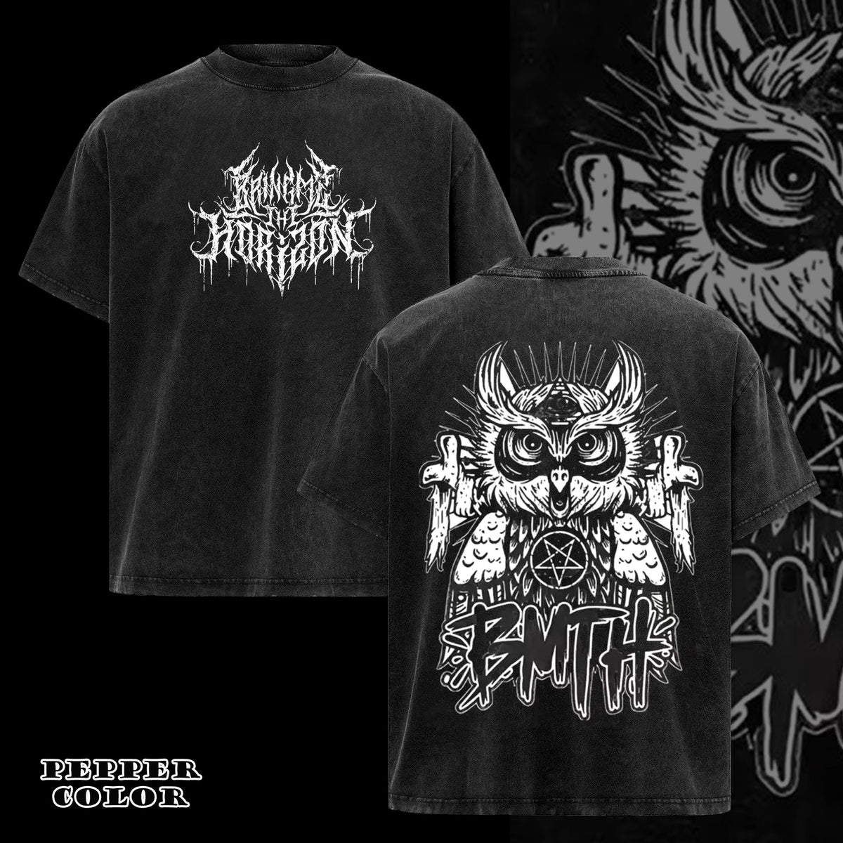 Retro Bring Me The Horizons T-Shirt Rock Music Harajuku T Shirts
