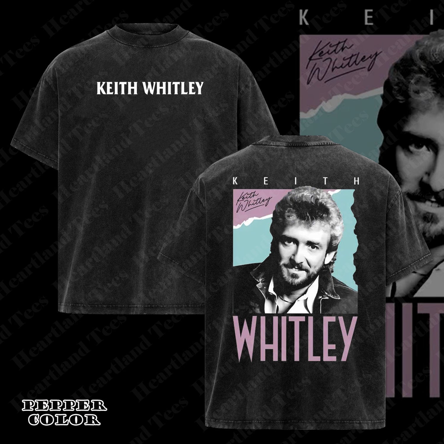 Vintage Country Music Keith Whitley T-Shirt