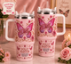40oz Dolly Parton 80th Anniversary Tumbler with Handle and Straw
