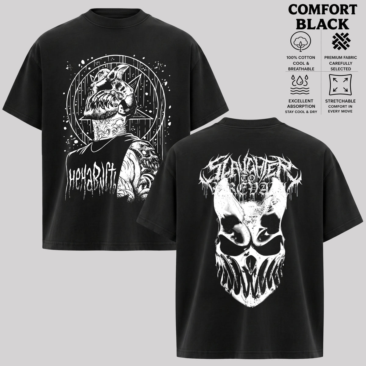 Slaughter to Prevail Band Shirt, Metal Graphic Tee