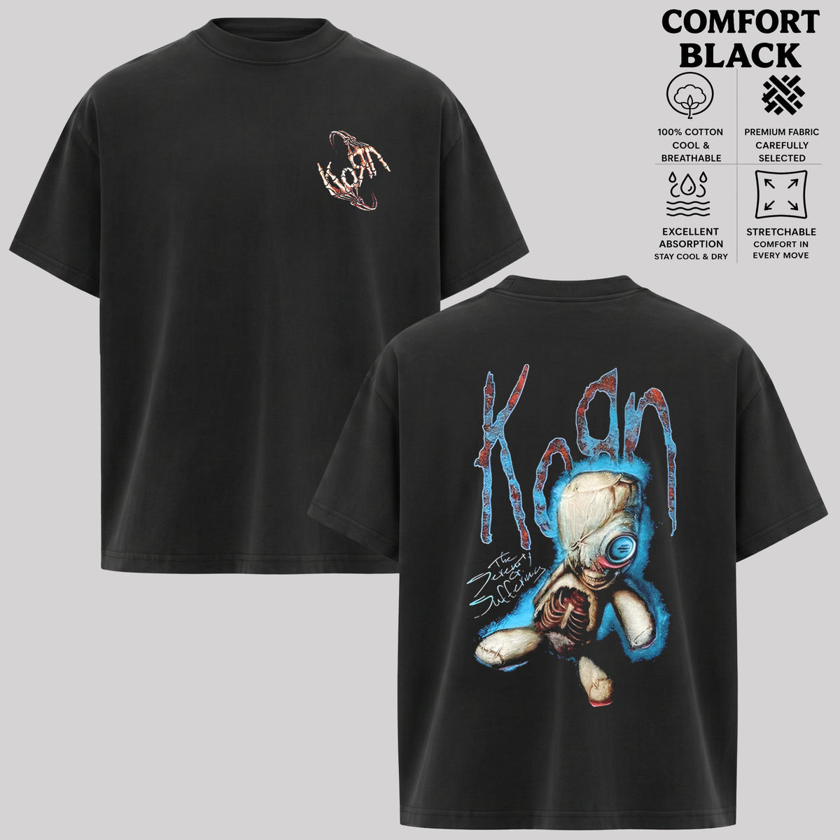 Vintage Korn Sos Doll T-shirt & Hoodie