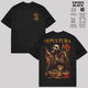 Sepultura Skeleton Graphic T-Shirt, Dark Gothic Metal Band Tee