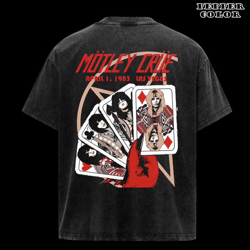 Vintage Motley Crue Band Tour Shirt from the 80s