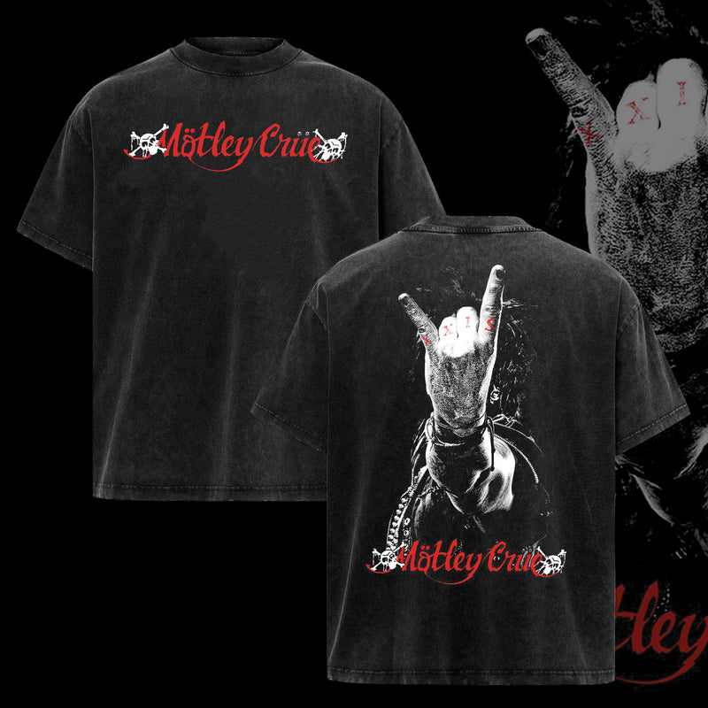 Vintage 1989 Motley Crue Dr. Feel Good Tour Rock Concert T-Shirt