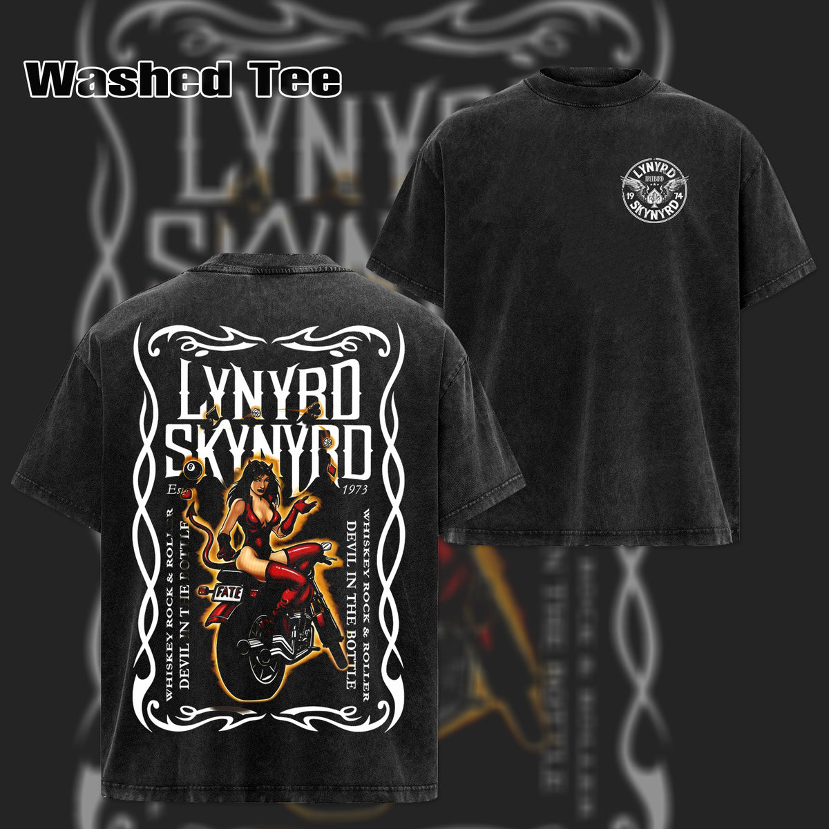 Lynyrd Skynyrd whiskey rock roller devil in the bottle shirt & hoodie