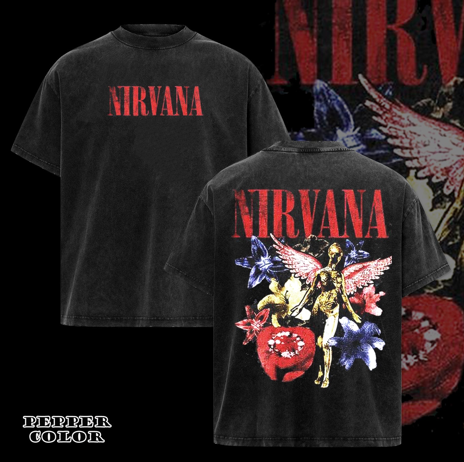 Vintage Nirvana In Utero T-Shirt