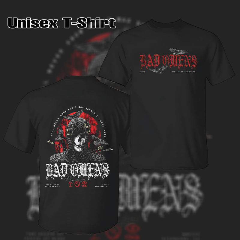Retro Bad Omens The Death Of Peace Of Mind Medieval King T-Shirt & Hoodie