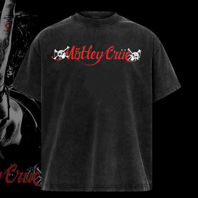 Vintage 1989 Motley Crue Dr. Feel Good Tour Rock Concert T-Shirt