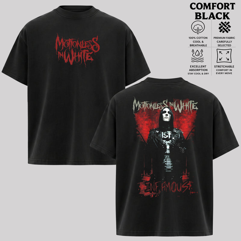 Retro Motionless in White Chris Motionless T-Shirts , MIW T-Shirt & Hoodie