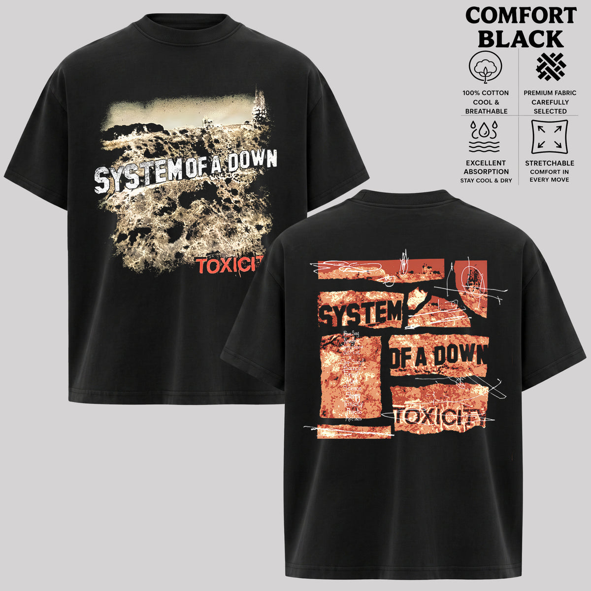 Vintage System Of A Down Toxicity T-Shirt & Hoodie