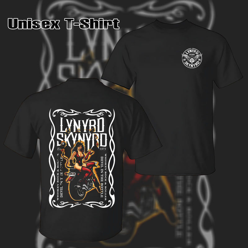 Lynyrd Skynyrd whiskey rock roller devil in the bottle shirt & hoodie
