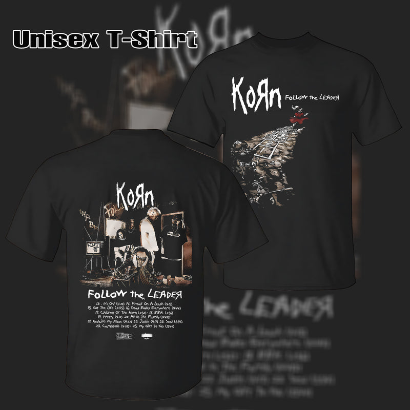 Vintage Korn Follow The Leader Band Shirt & Hoodie