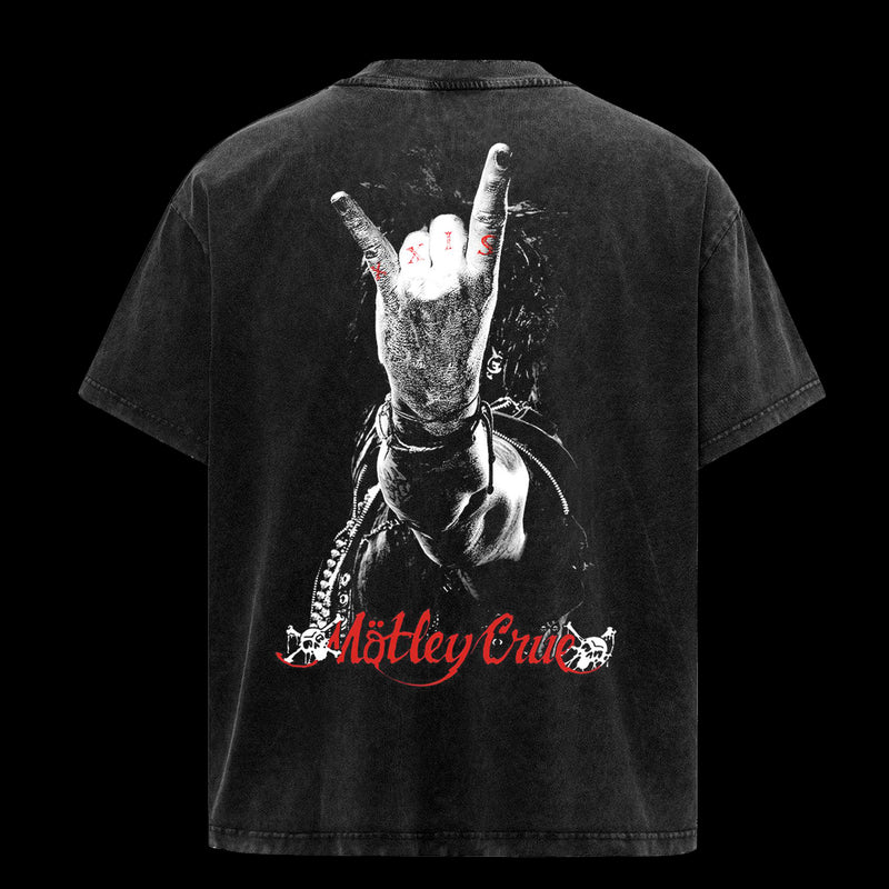 Vintage 1989 Motley Crue Dr. Feel Good Tour Rock Concert T-Shirt