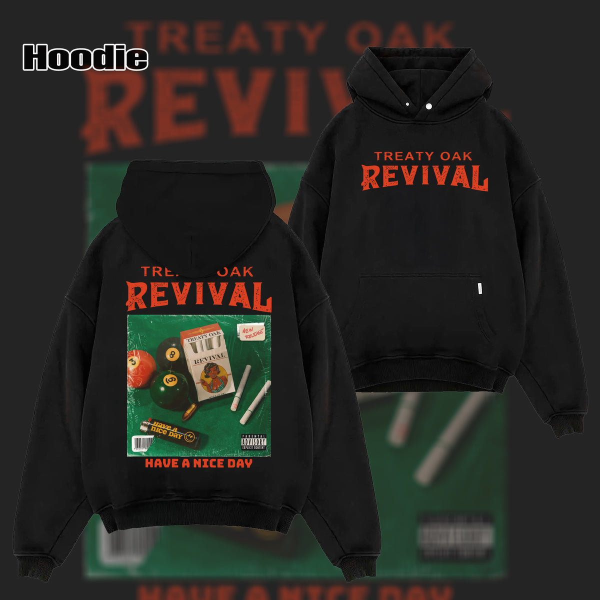 Treaty Oak Revival Have Nice Day Graphic T-Shirt & Hoodie